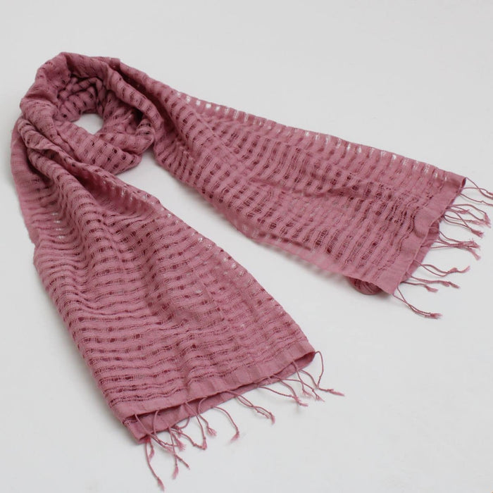 Pink Mariah Scarf - Sylca Designs - Chunky Jewelry