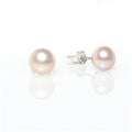 pink pearl studs