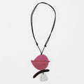 Pink Robin On A Branch Necklace - Sylca Designs - Chunky Jewelry