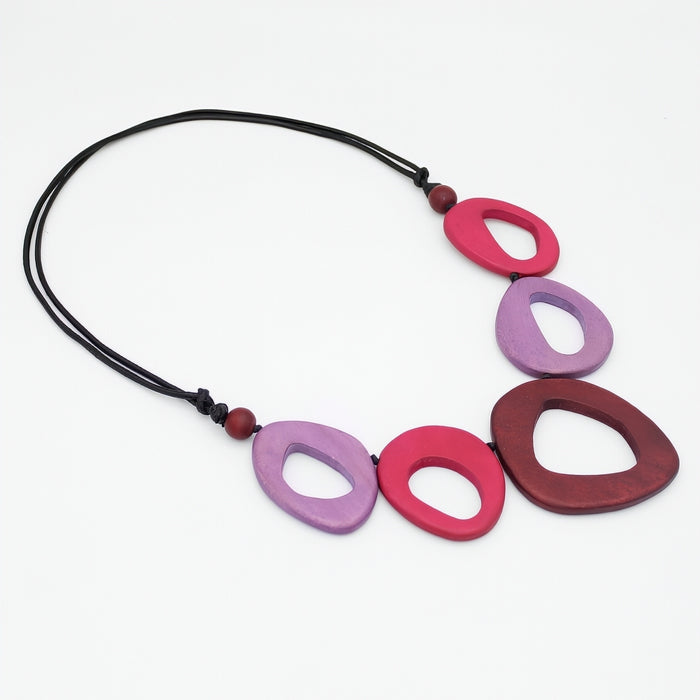 Pink Sage Statement Necklace