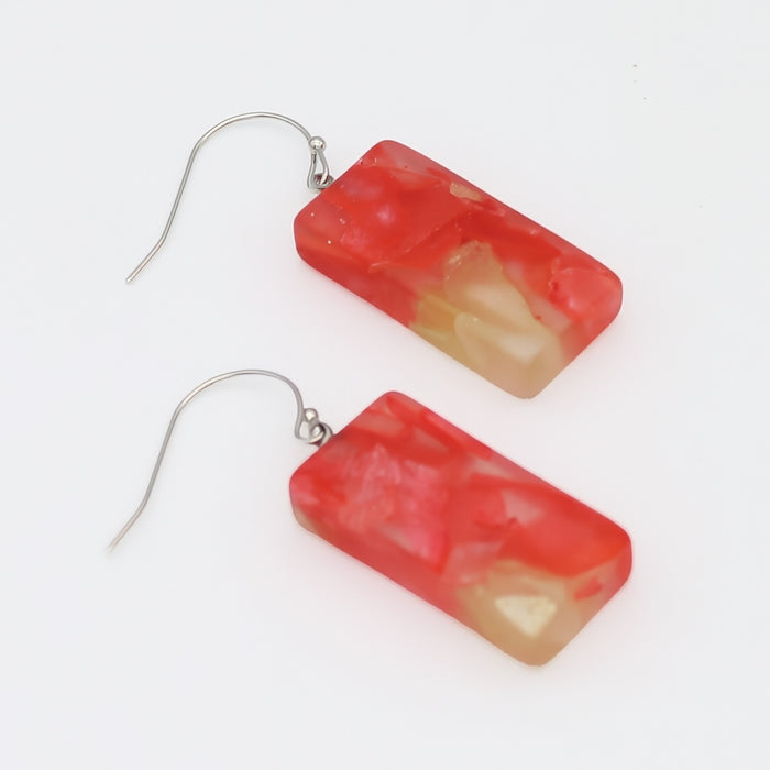 Pink Vega Earrings - Sylca Designs - Chunky Jewelry