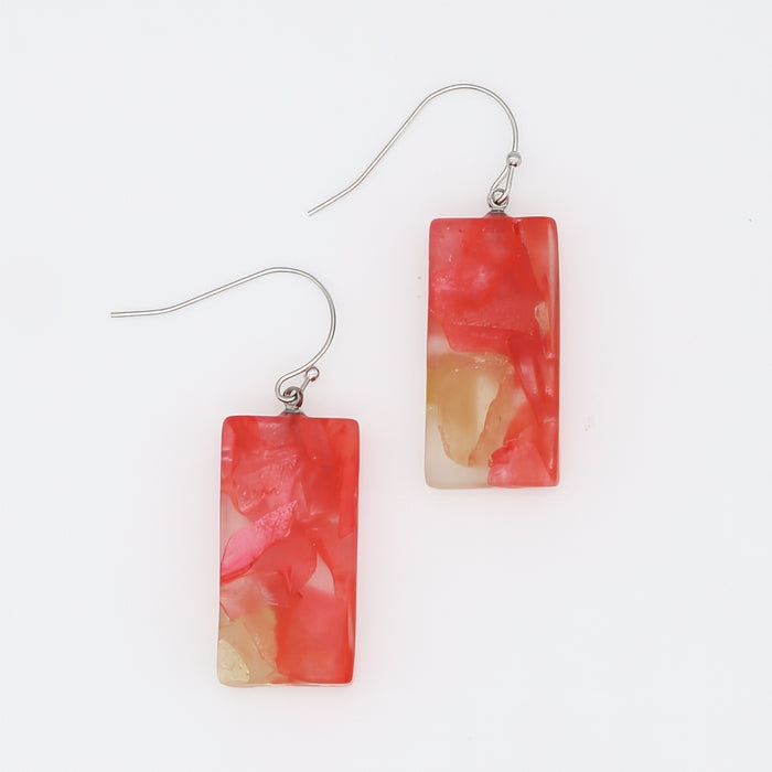 Pink Vega Earrings - Sylca Designs - Chunky Jewelry
