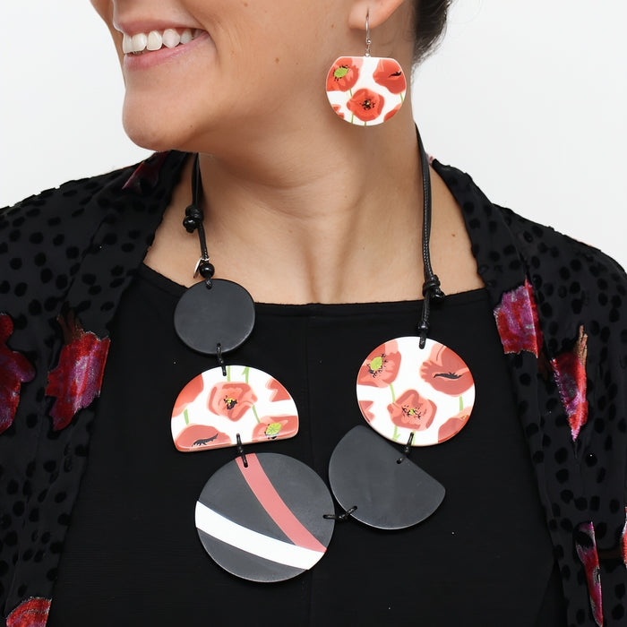 Poppies Palma Necklace - Sylca Designs - Chunky Jewelry