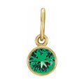 Posh Mommy® Imitation Birthstone Charm/Pendant