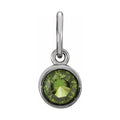Posh Mommy® Imitation Birthstone Charm/Pendant