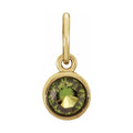 Posh Mommy® Imitation Birthstone Charm/Pendant