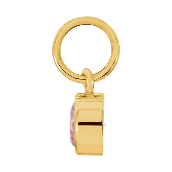 Posh Mommy® Imitation Birthstone Charm/Pendant