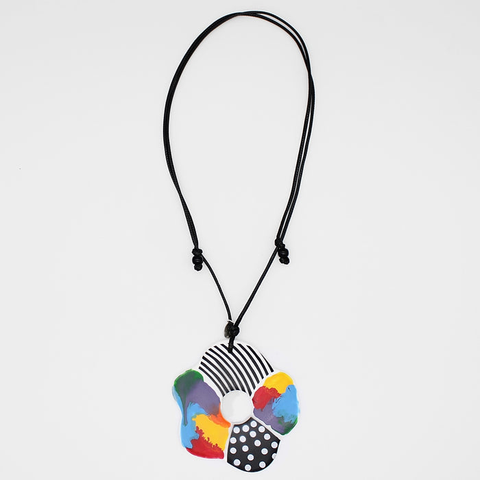 Prismatic Petals Necklace - Sylca Designs - Chunky Jewelry