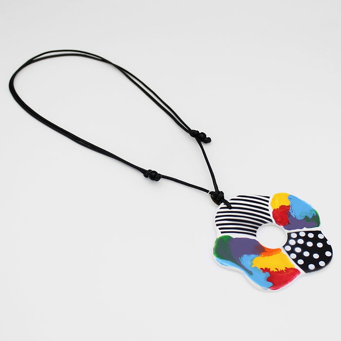 Prismatic Petals Necklace - Sylca Designs - Chunky Jewelry