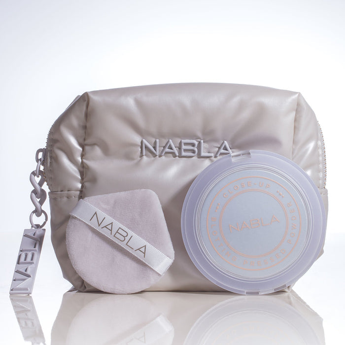 Puffy Beauty Bag - Pearl Small - NABLA Cosmetics