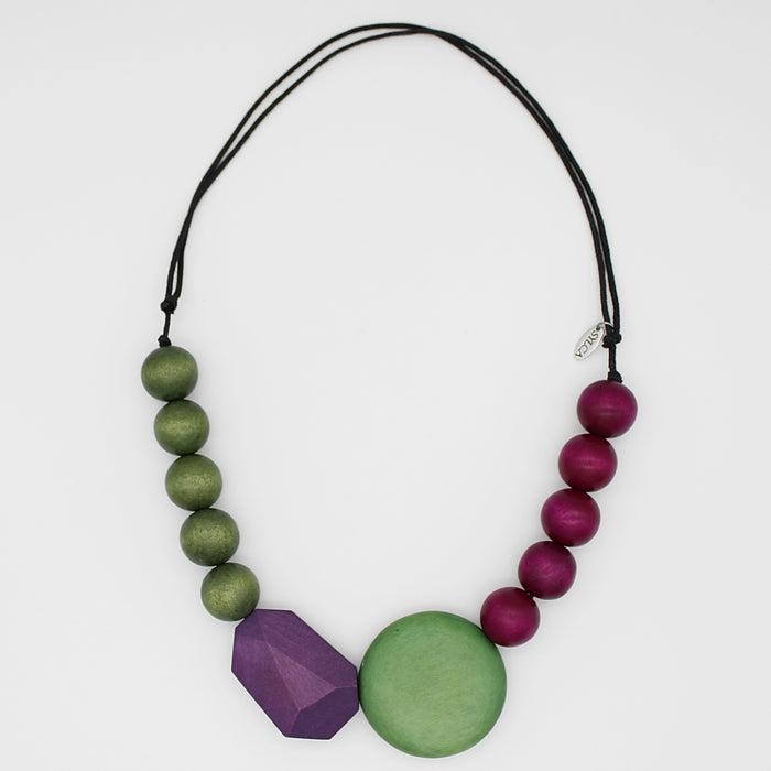 Purple Earthbound Necklace - Sylca Designs - Chunky Jewelry