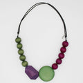 Purple Earthbound Necklace - Sylca Designs - Chunky Jewelry