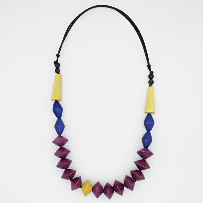 Purple Finola Necklace - Sylca Designs - Chunky Jewelry