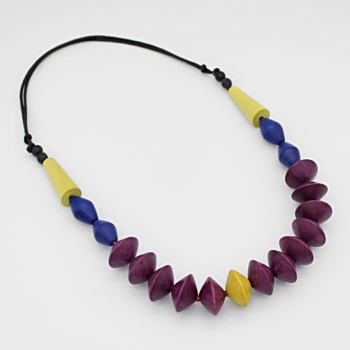 Purple Finola Necklace - Sylca Designs - Chunky Jewelry