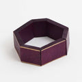 Purple Geometric Amelia Bracelet - Sylca Designs - Chunky Jewelry
