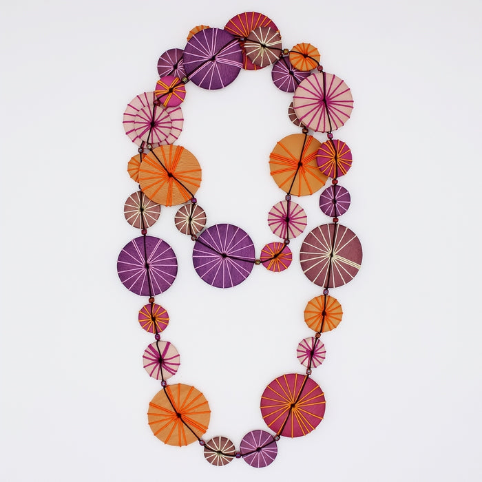 Purple Leilani Necklace - Sylca Designs - Chunky Jewelry