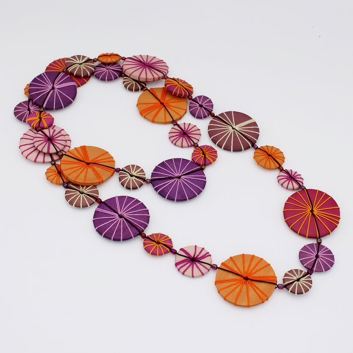 Purple Leilani Necklace - Sylca Designs - Chunky Jewelry