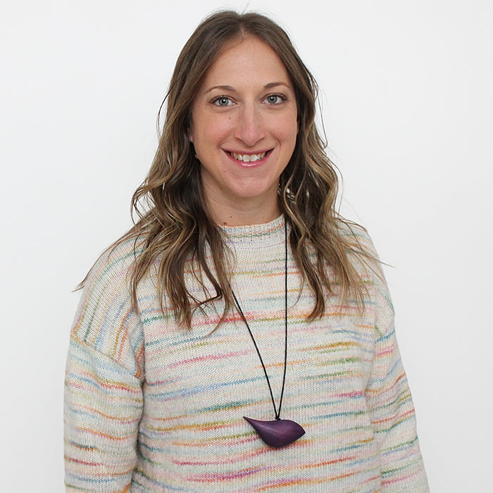 Purple Robin Pendant Necklace - Sylca Designs - Chunky Jewelry