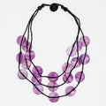 Purple Sky Dream Bib Necklace