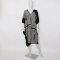 Quad Design Maxi Dress - Sylca Designs - Chunky Jewelry