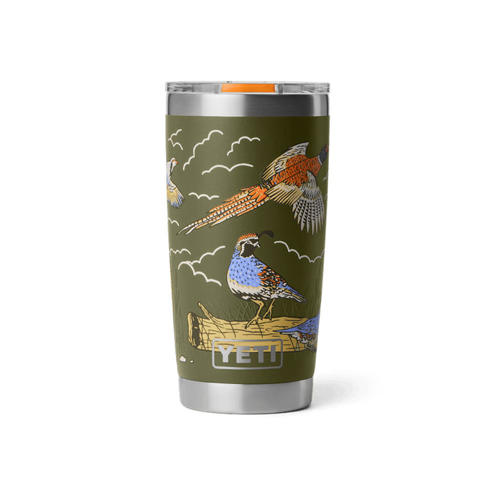 Rambler 20oz Tumbler MS - Upland Bird Olive