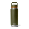 Rambler 36oz Bottle Chug - Olive King Crab Orange