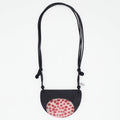 Red and Black Stella Pendant Necklace