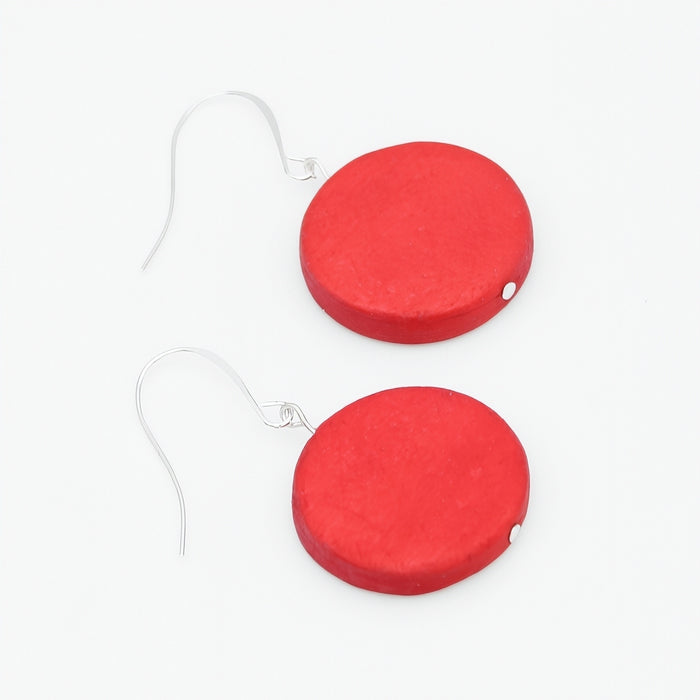 Red Dot Rosie Earrings