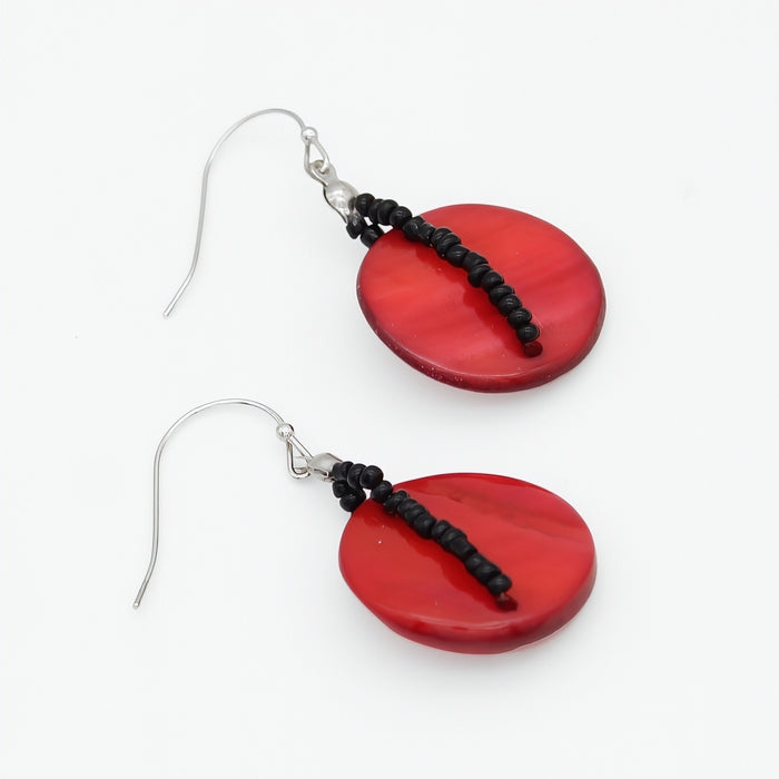 Red Sky Dream Earrings