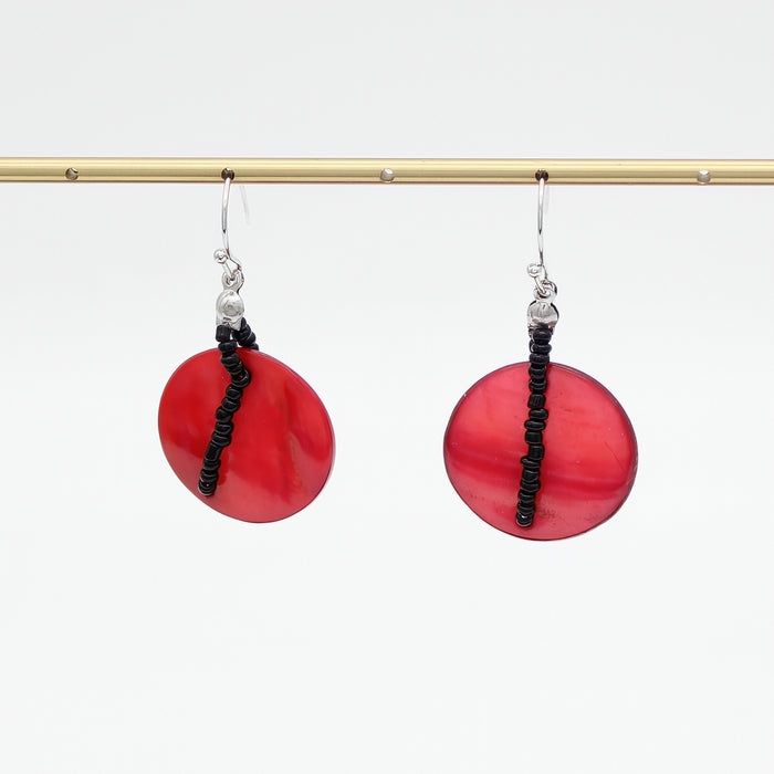 Red Sky Dream Earrings