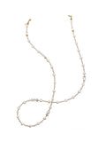 Removable Freshwater Pearls & Crystals Glasses Chain Jewelry Accessories EC007 - FARRA