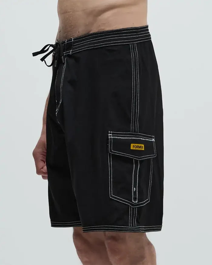 Reynolds 19 Trunk Boardshorts - Black