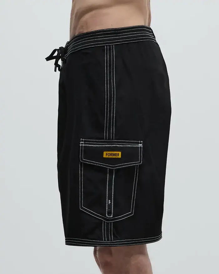 Reynolds 19 Trunk Boardshorts - Black