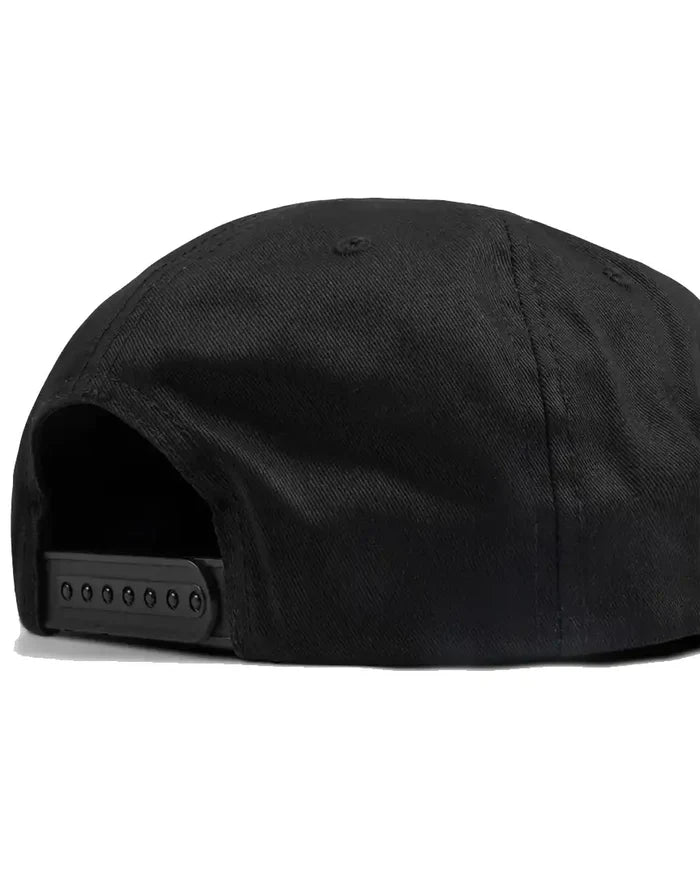 Rope Snapback Hat - Black/Yellow
