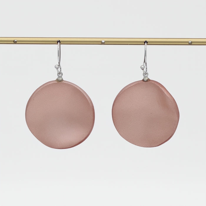 Rose Opaline Drift Earring - Sylca Designs - Chunky Jewelry