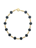 Round Black Obsidian Choker Necklace CN049 - FARRA