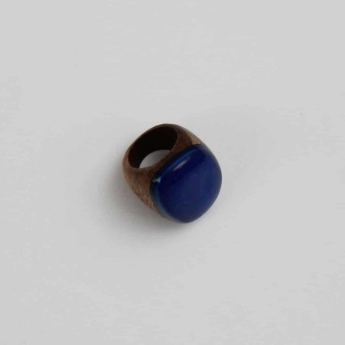 Royal Blue Statement Ring - Sylca Designs - Chunky Jewelry
