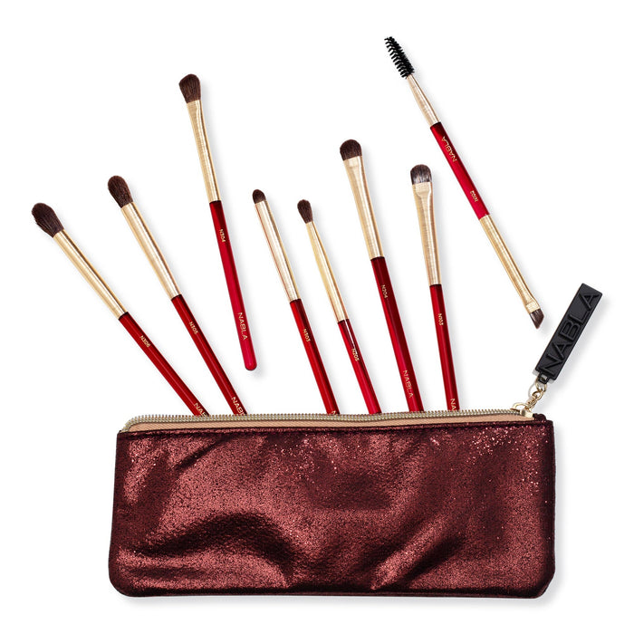Ruby Complete Eye Brush Set - NABLA Cosmetics