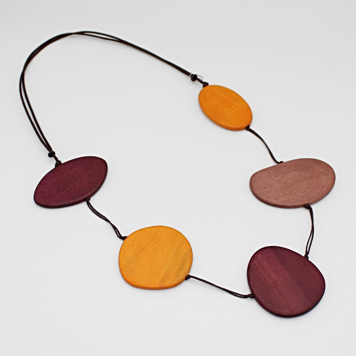 Rust Avary Necklace - Sylca Designs - Chunky Jewelry