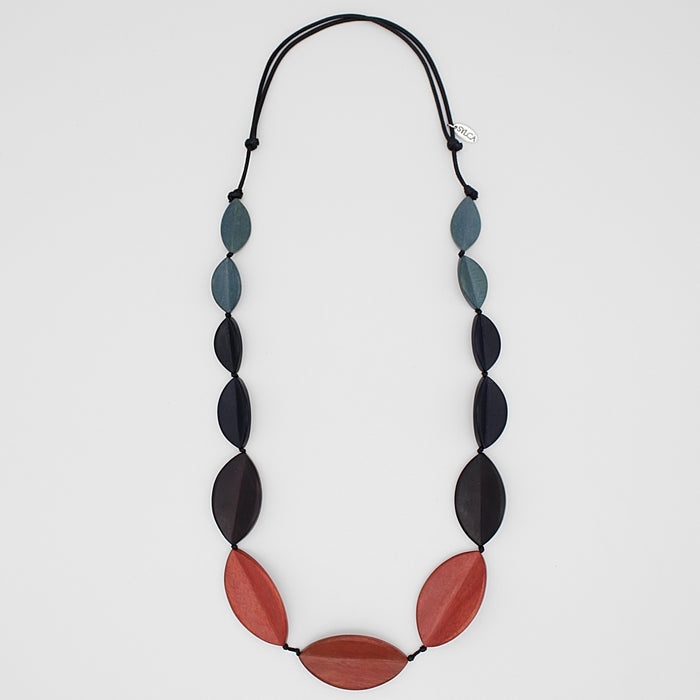 Rust Larissa Necklace - Sylca Designs - Chunky Jewelry