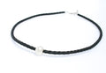 “Freshwater pearl braid necklace inspired by coastal Australian beach style designed in Broome Western Australia”