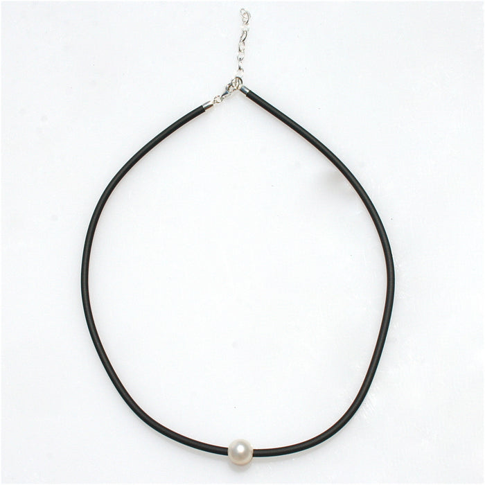 Sandswept Shores Pearl Neoprene Necklace