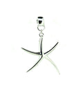 silver starfish pendant