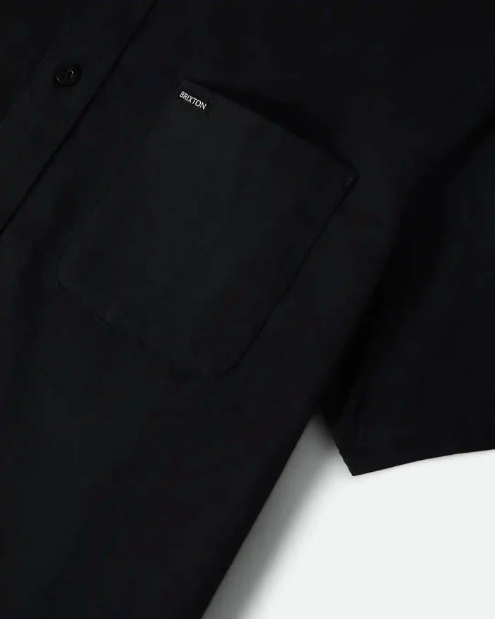 Sanford Oxford Woven Shirt - Black