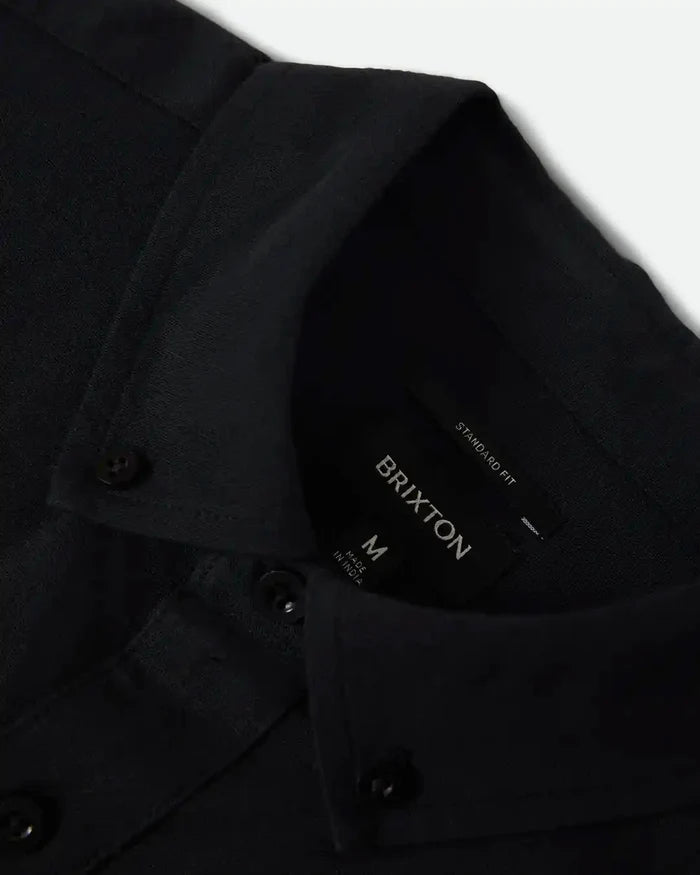 Sanford Oxford Woven Shirt - Black