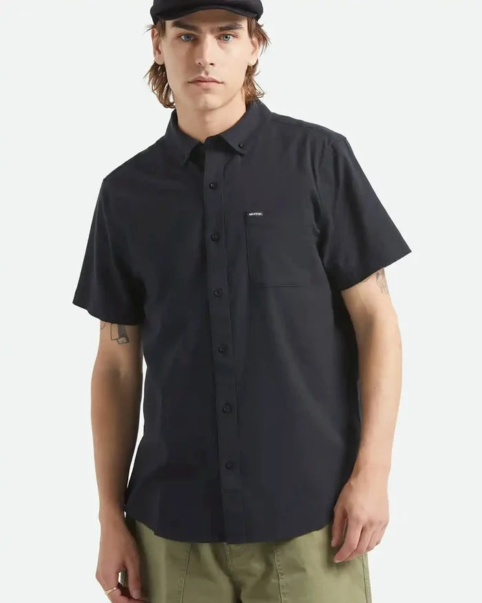 Sanford Oxford Woven Shirt - Black