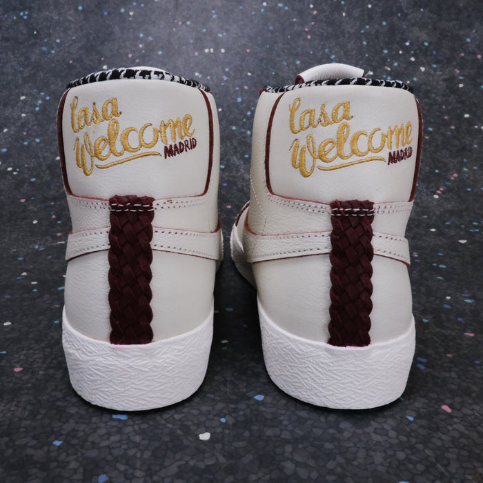 Nike SB Zoom Blazer Mid - Sail/Dark Beetroot-White