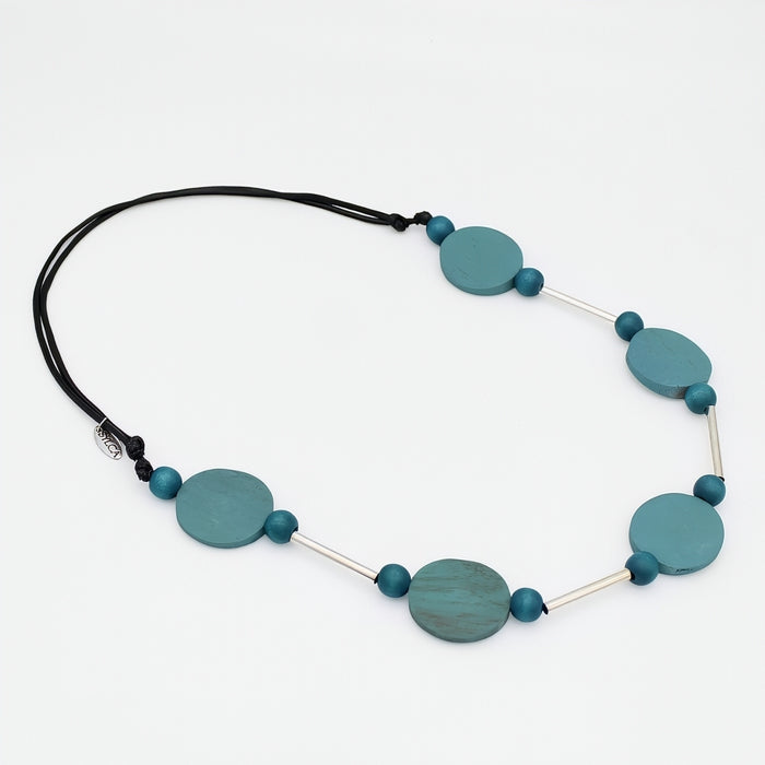 Seabreeze Teal Statement Necklace