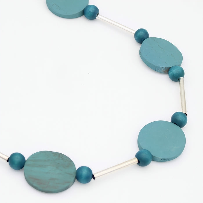 Seabreeze Teal Statement Necklace