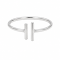 Seaside Horizon Silver Ring